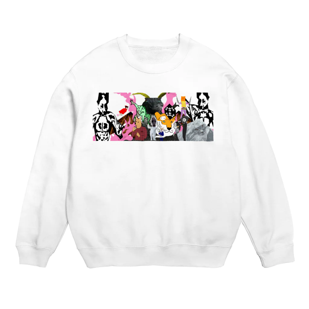 Danke Shoot CoffeeのDanke shoot な世界 Crew Neck Sweatshirt