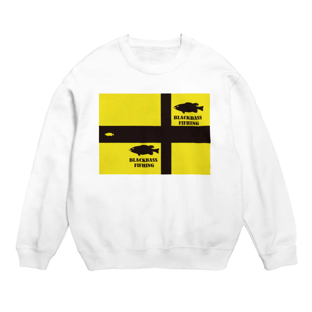 Ayako.Tのblackbass-2 Crew Neck Sweatshirt