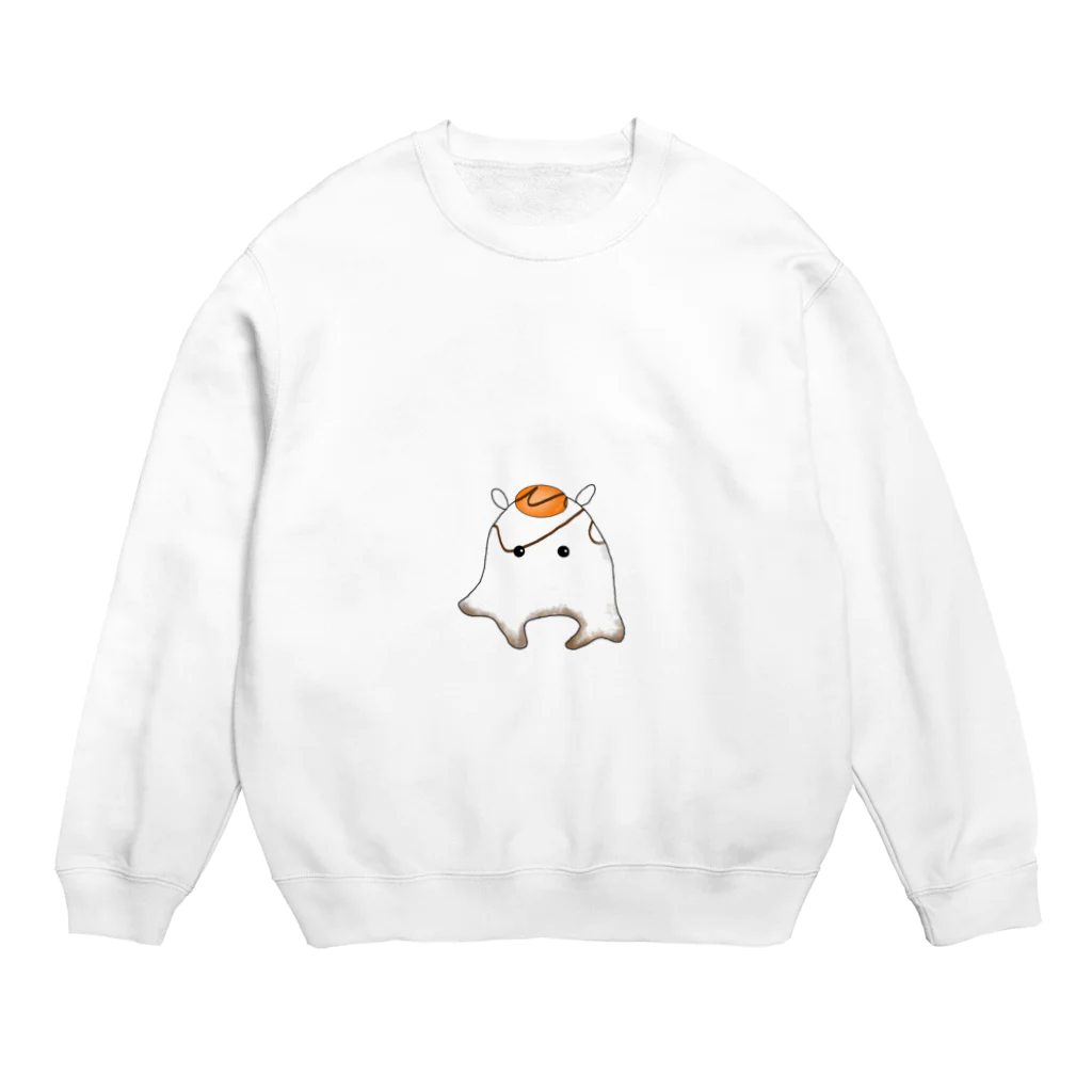 꿈의나라のメンダコ(目玉焼き) Crew Neck Sweatshirt