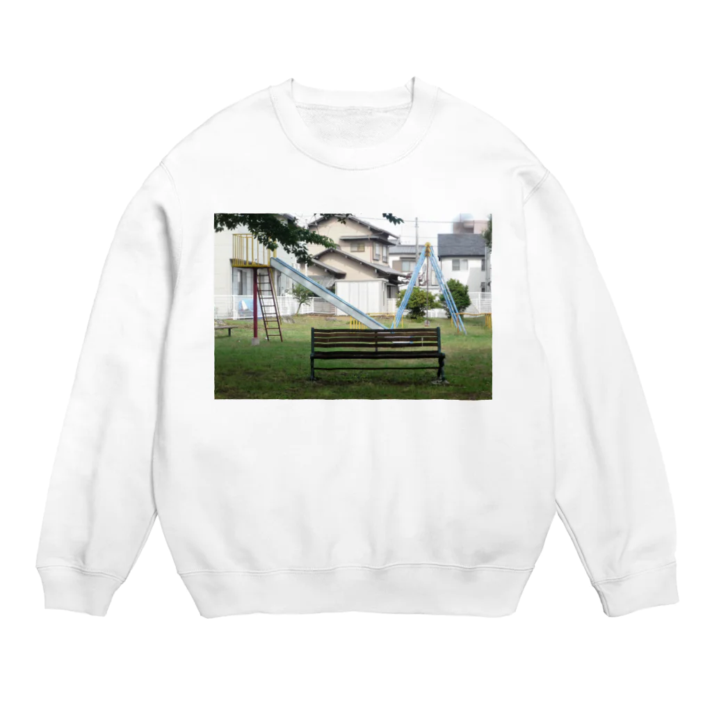 吉原教室の町の公園 Crew Neck Sweatshirt