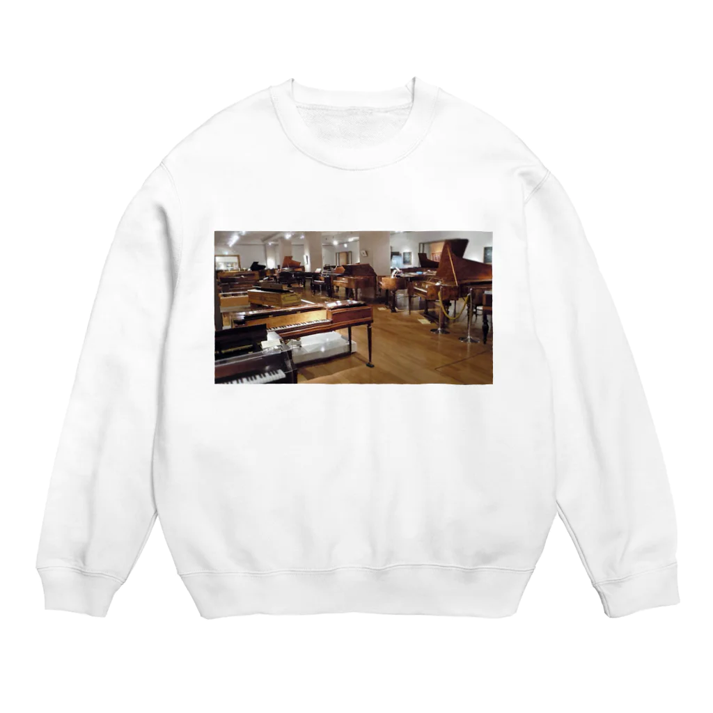 吉原教室の楽器博物館 Crew Neck Sweatshirt