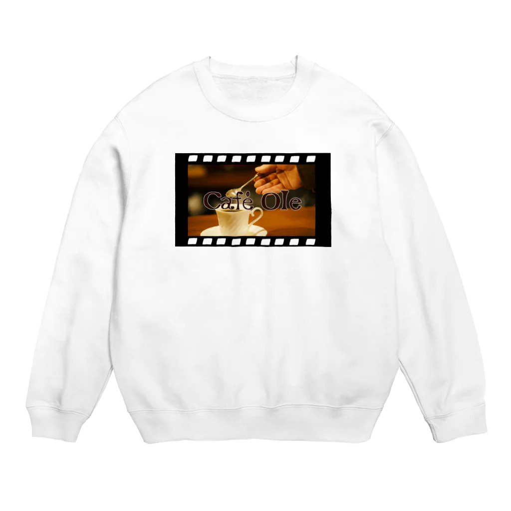 オモヒグサ興業の短編映画「Cafe Ole!」グッズ Crew Neck Sweatshirt