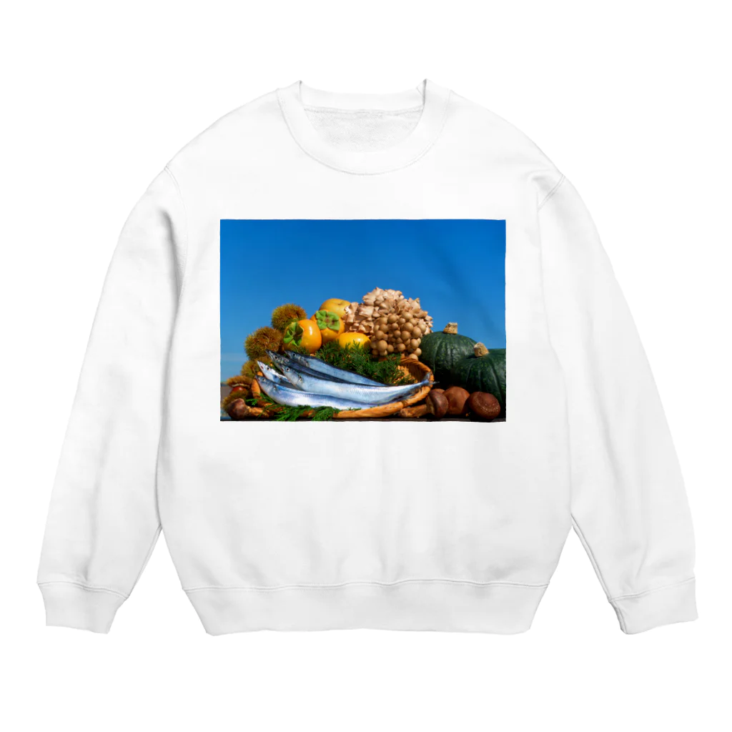 simoneの秋の味覚 Crew Neck Sweatshirt