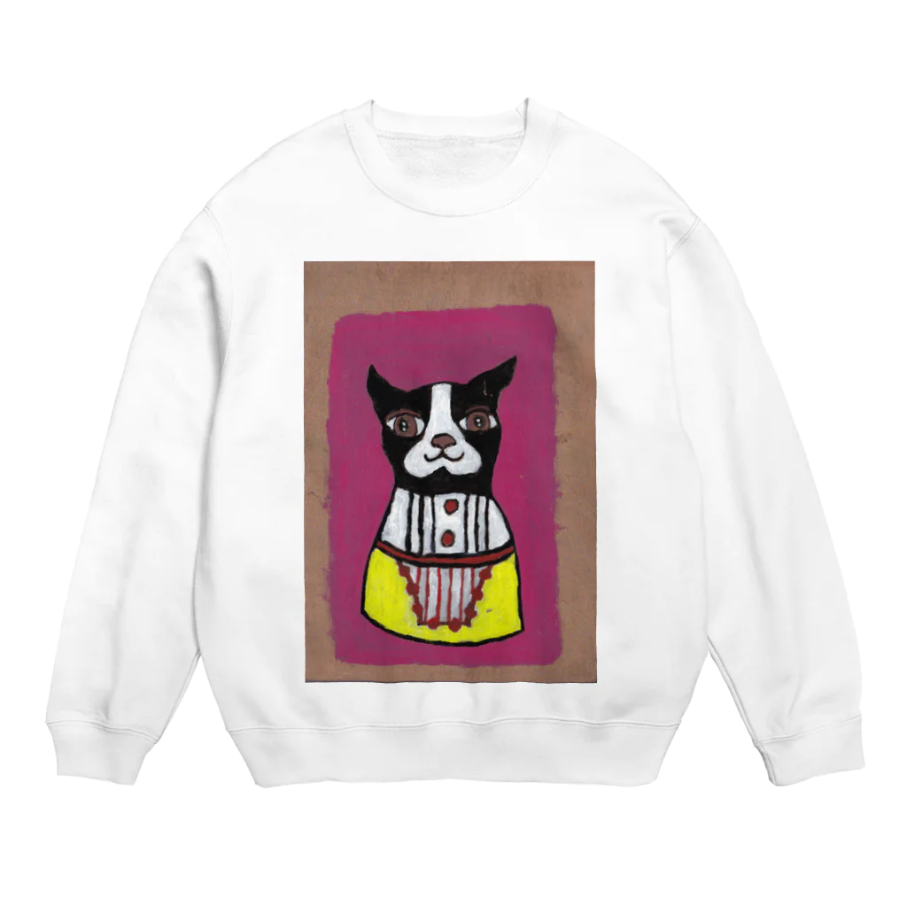 鼻ペチャ堂のマトリョーシカ Crew Neck Sweatshirt