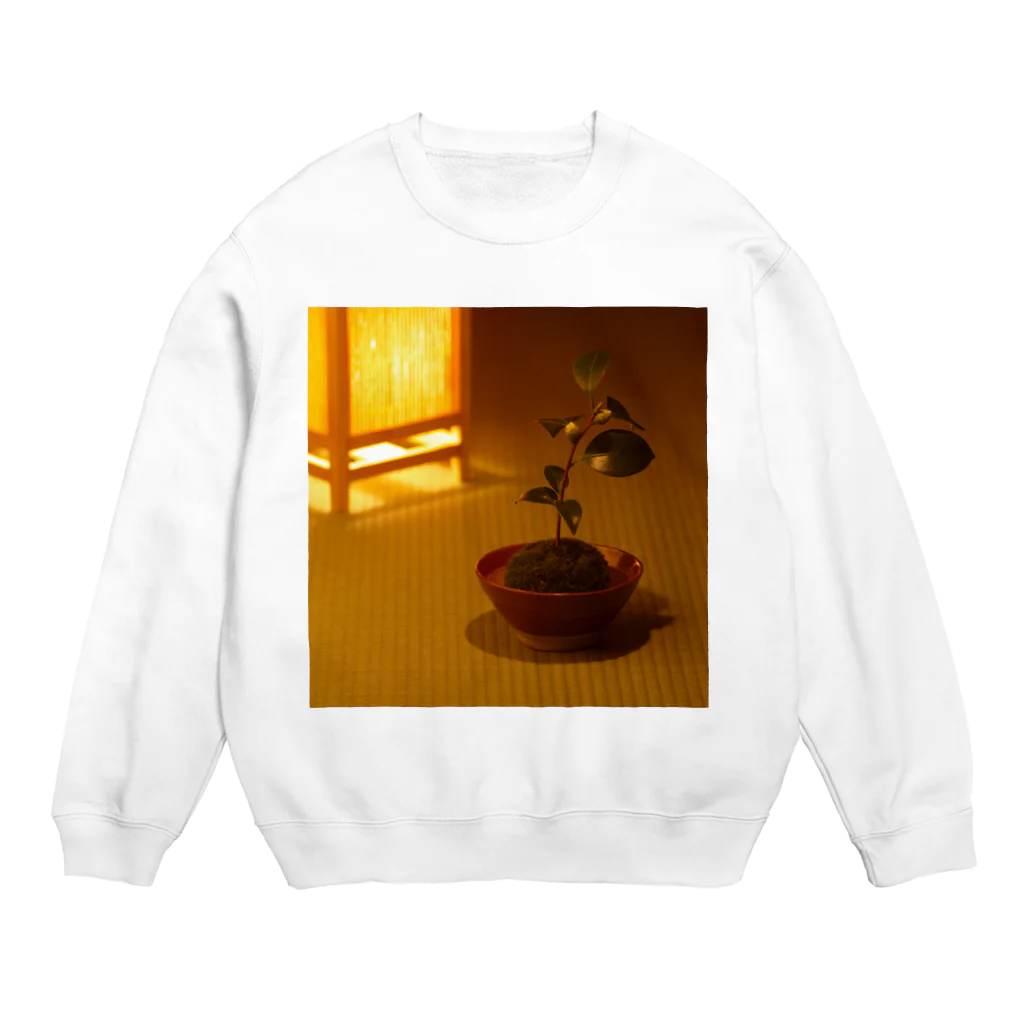 zou-apの苔玉 Crew Neck Sweatshirt