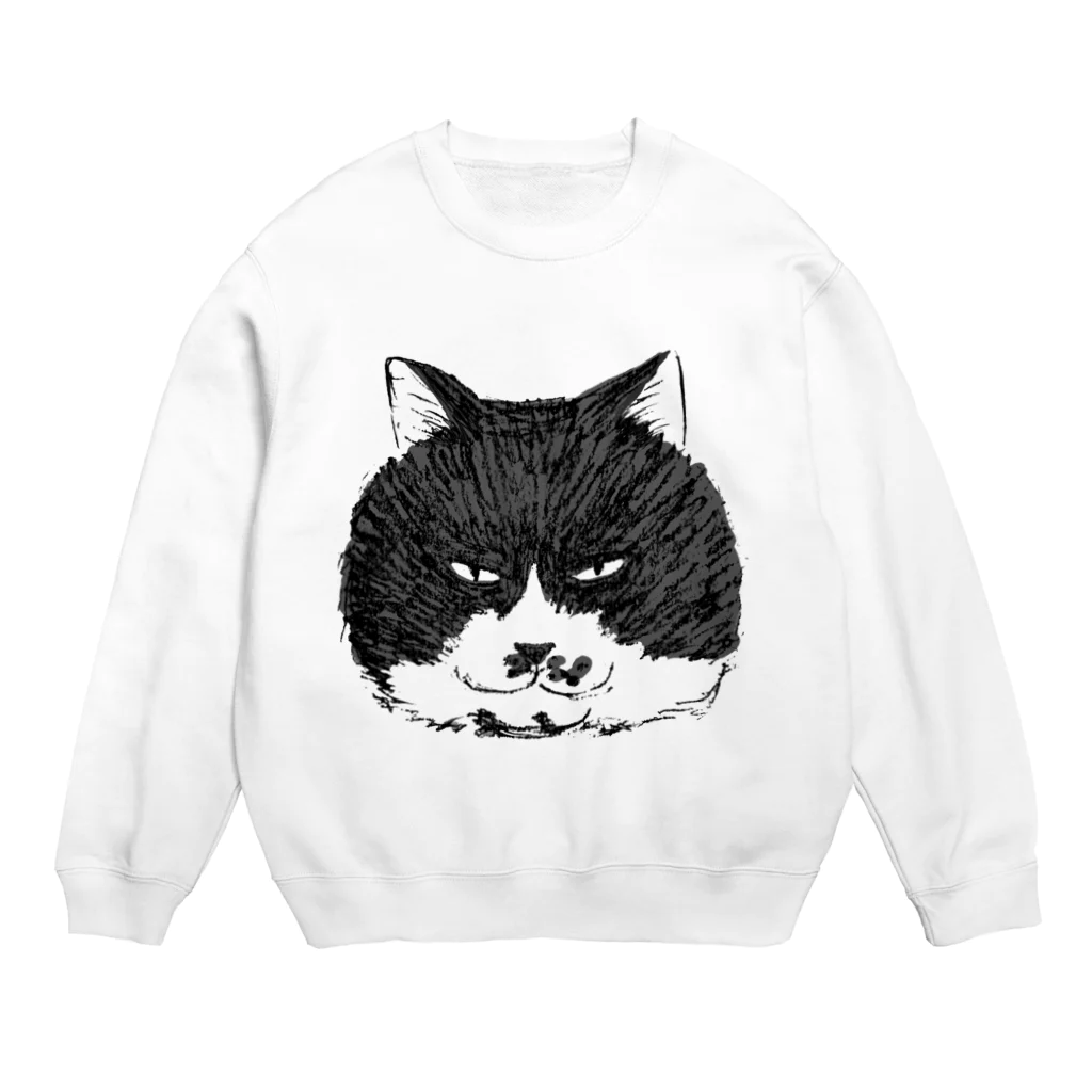 佐久間薫のリアル黒丸 Crew Neck Sweatshirt