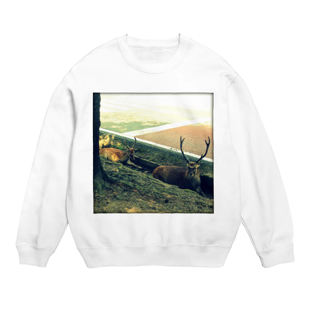 tomorrow0127の地上の楽園 Crew Neck Sweatshirt