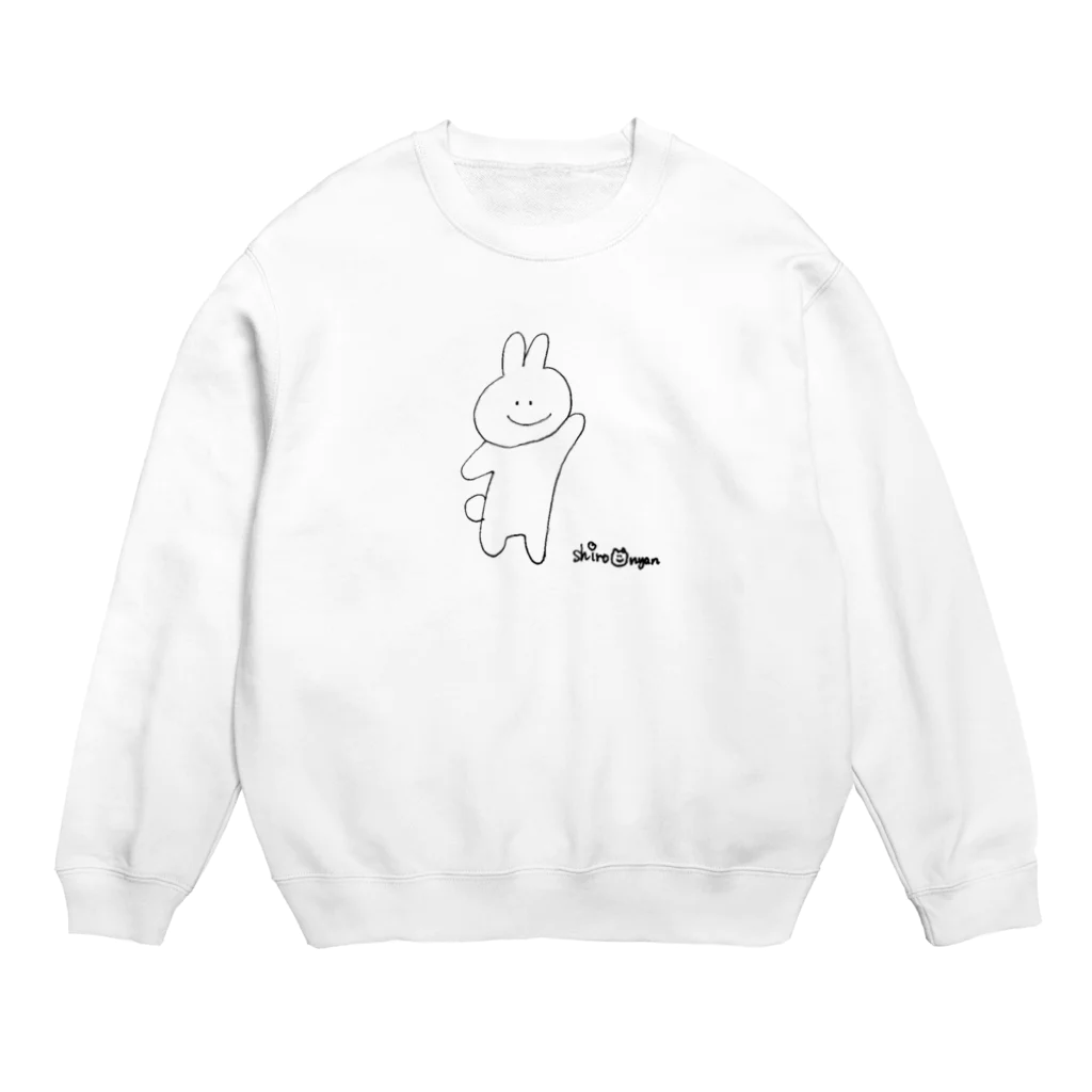 Shironyanのしろうさ Crew Neck Sweatshirt