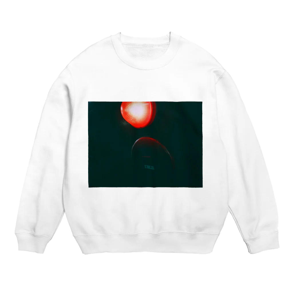 talosanのおしちゃだめ Crew Neck Sweatshirt