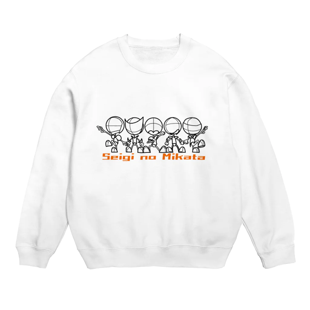 猫と私のSeigi no Mikata 全員集合 Crew Neck Sweatshirt