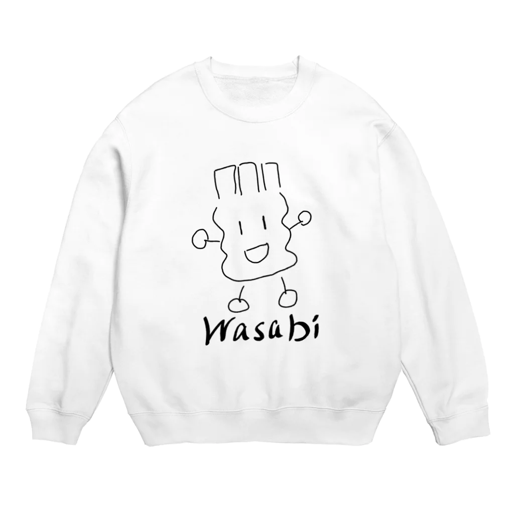 宮園“LUCY”拓弥(ライブ映像公開中!)のデカわさびモノ Crew Neck Sweatshirt