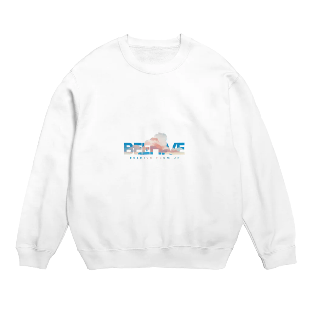 BEEHIVEのText -  青空 Crew Neck Sweatshirt