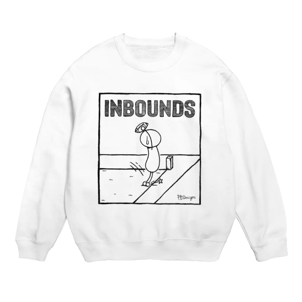 PB.DesignsのPBスティック君　inbounds Crew Neck Sweatshirt