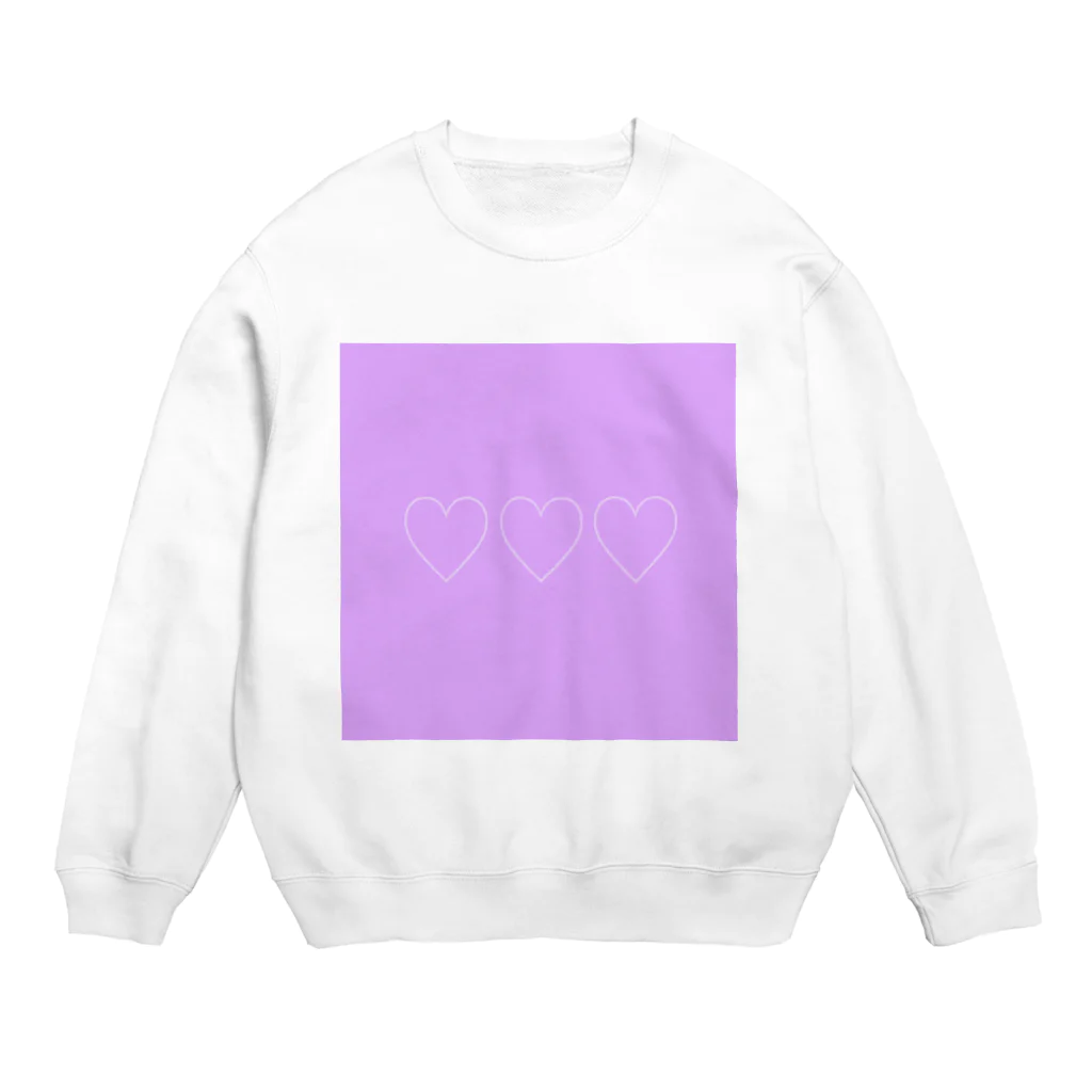 merrymammyのDreaming   Heart Crew Neck Sweatshirt