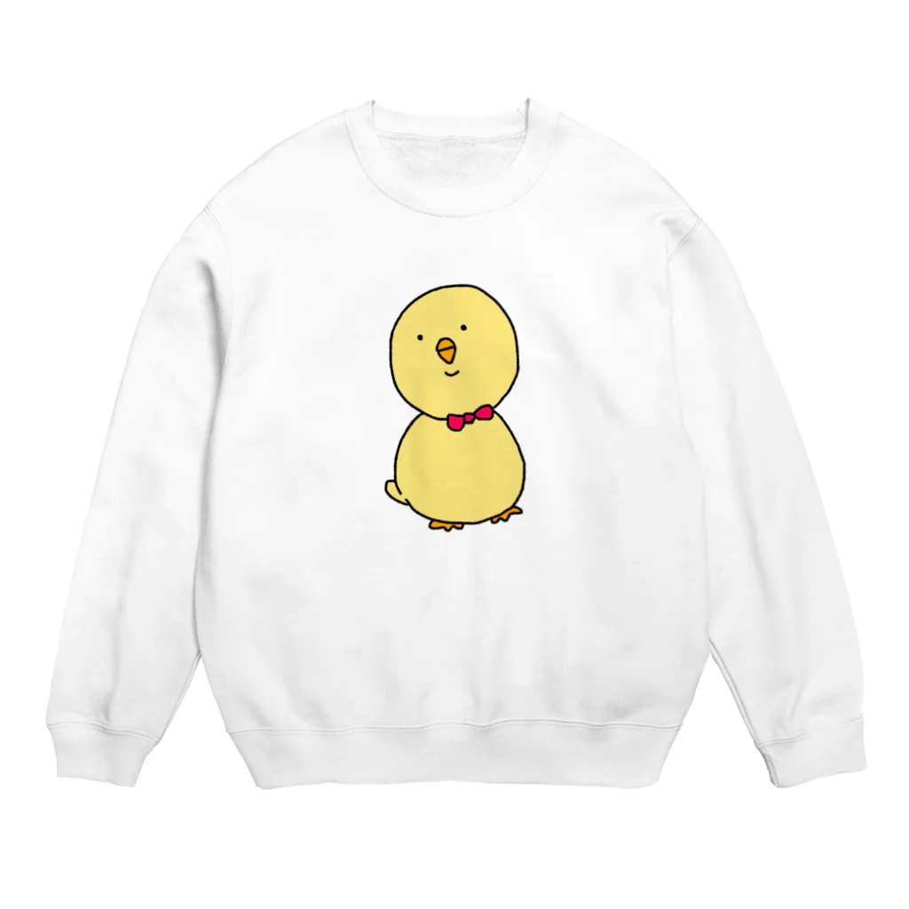 Namahamu_のちょっと太った鳥のスウェット Crew Neck Sweatshirt