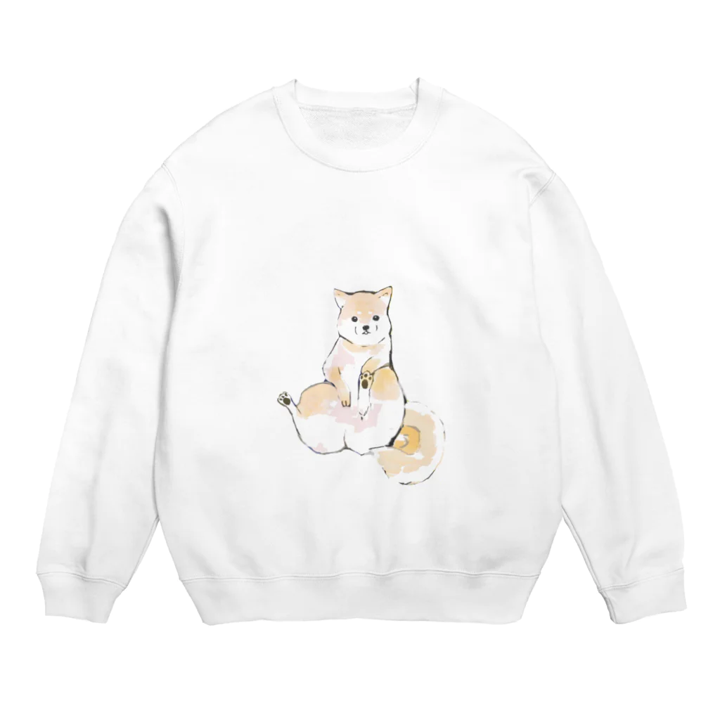 せんの柴わんわん Crew Neck Sweatshirt