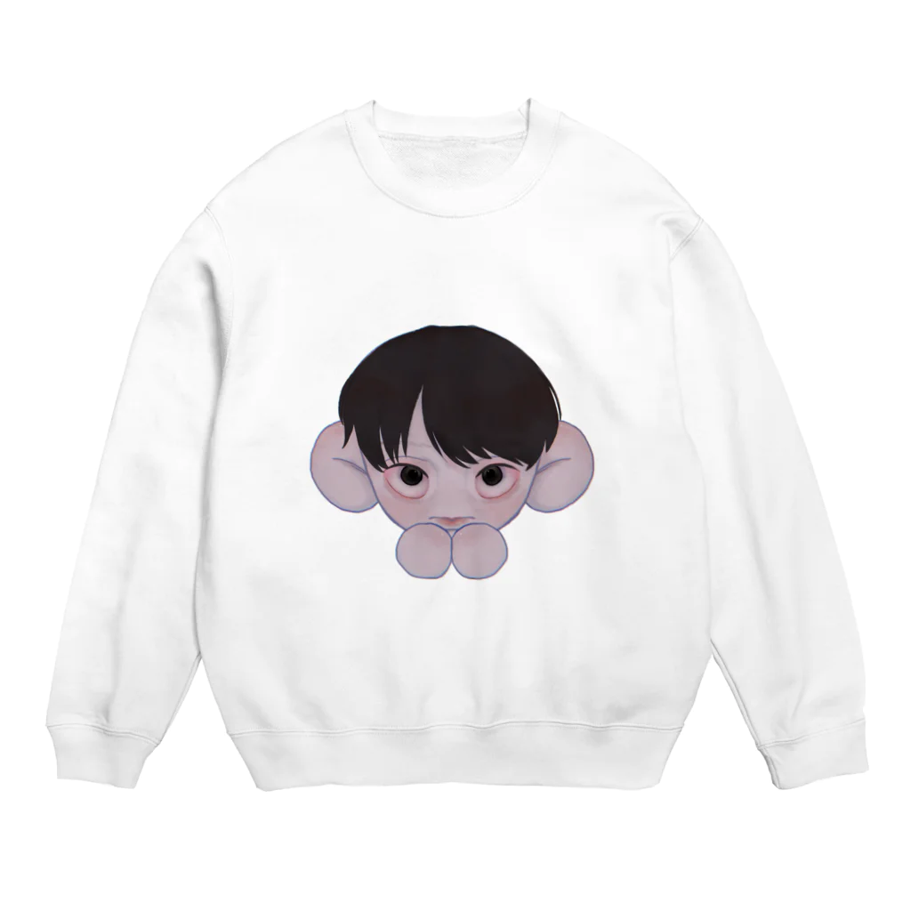 魚目ギョモクの優壱郎 Crew Neck Sweatshirt