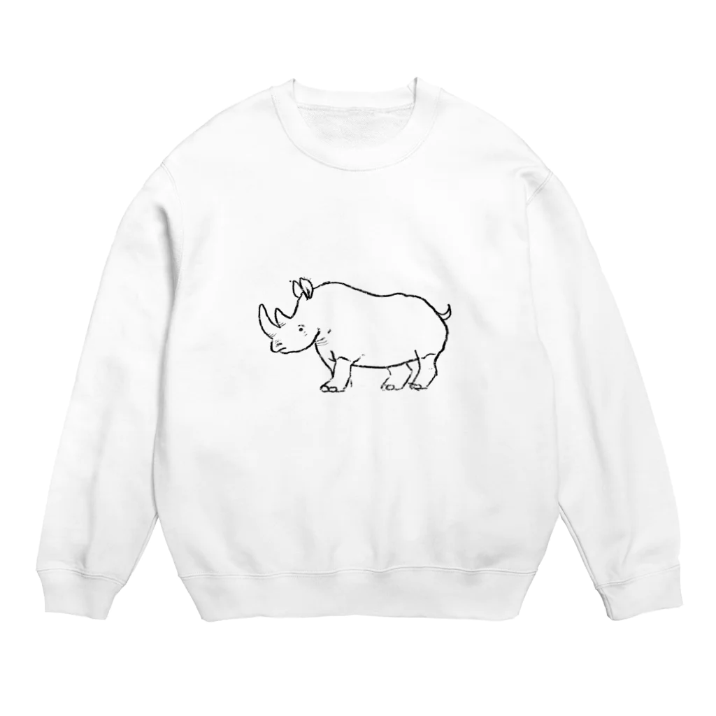 ぽぽの店のサイさん Crew Neck Sweatshirt