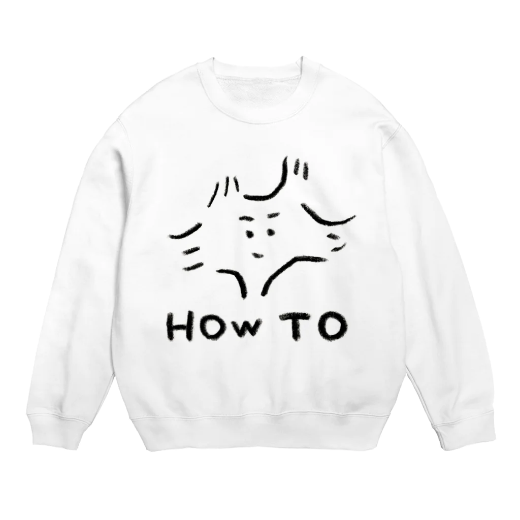 SUTEKISHOPのHOW TO Crew Neck Sweatshirt