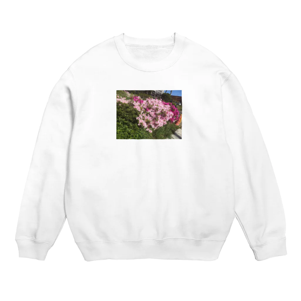 まさはんのサクラサク Crew Neck Sweatshirt