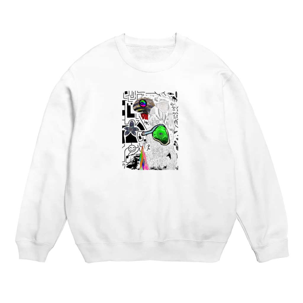 提供のさかな Crew Neck Sweatshirt