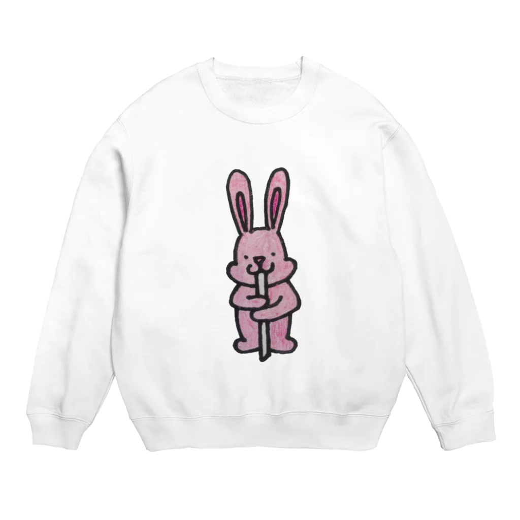 あかりんごちゃんのでっぴょん Crew Neck Sweatshirt