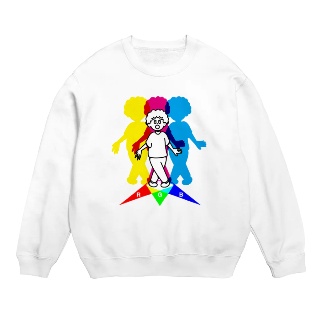 スロータイプ書店 Slowtype BooksのRGB アールジービー 224 Crew Neck Sweatshirt