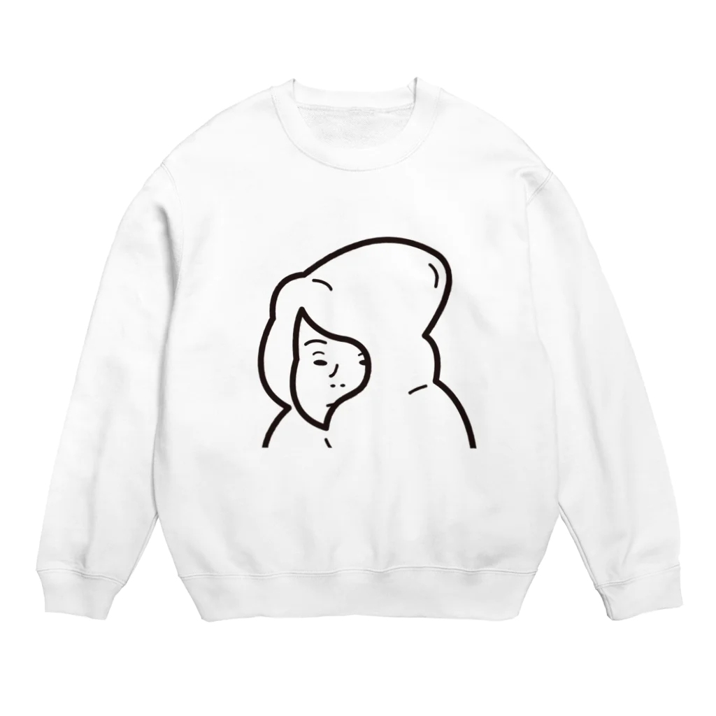 はもんの寝起き Crew Neck Sweatshirt