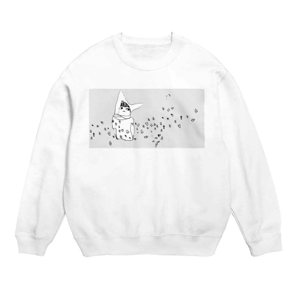 zoooのゆび Crew Neck Sweatshirt