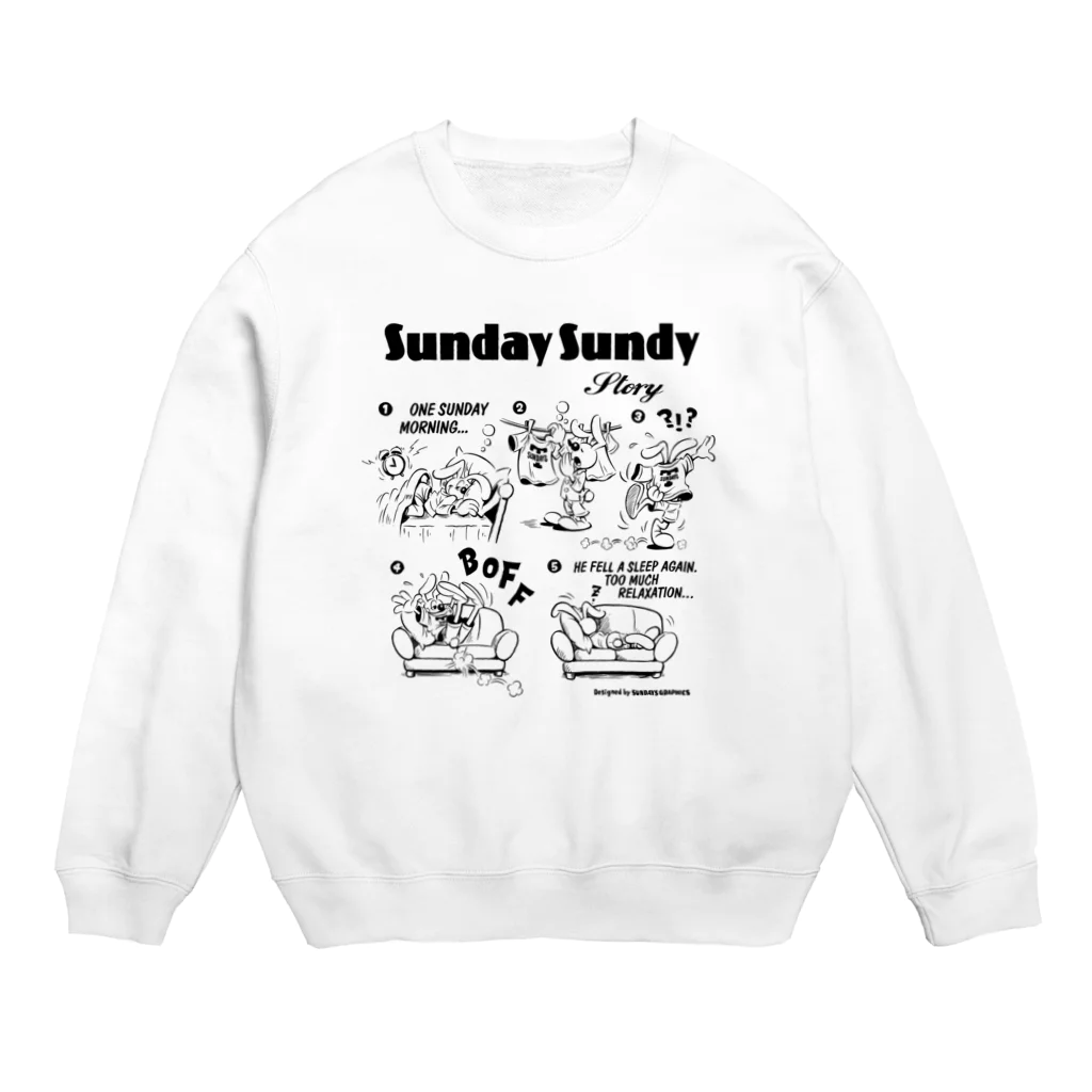 SUNDAYS GRAPHICSのSUNDAY SUNDY STORY スウェット