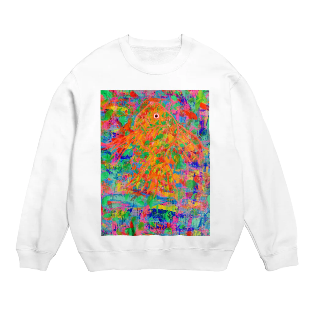 sakotu×tikotsu；maiのキンギョ. Crew Neck Sweatshirt