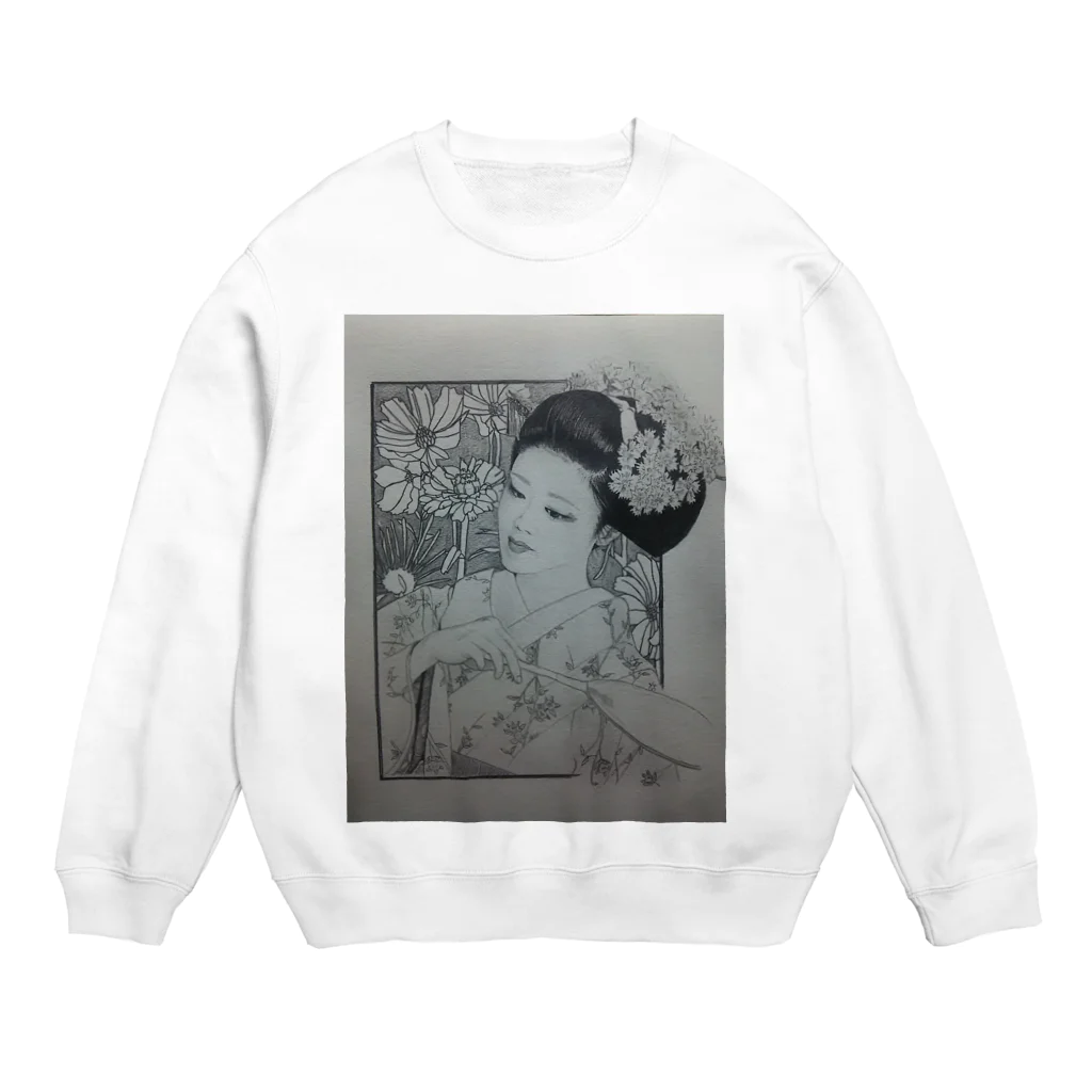 ラムラムラムARTsの優雅に…そして華やかに Crew Neck Sweatshirt