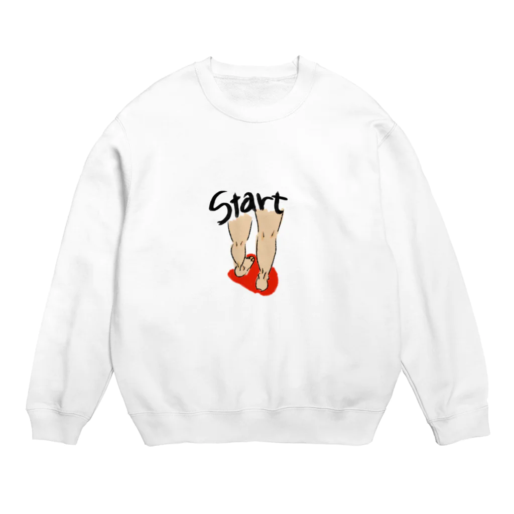 popokoroのstart road Crew Neck Sweatshirt