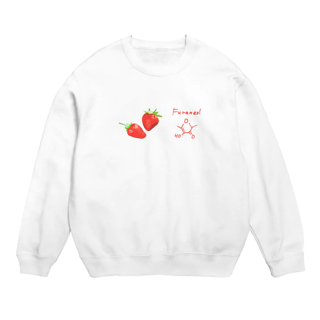 そらまめのフラネオール Crew Neck Sweatshirt