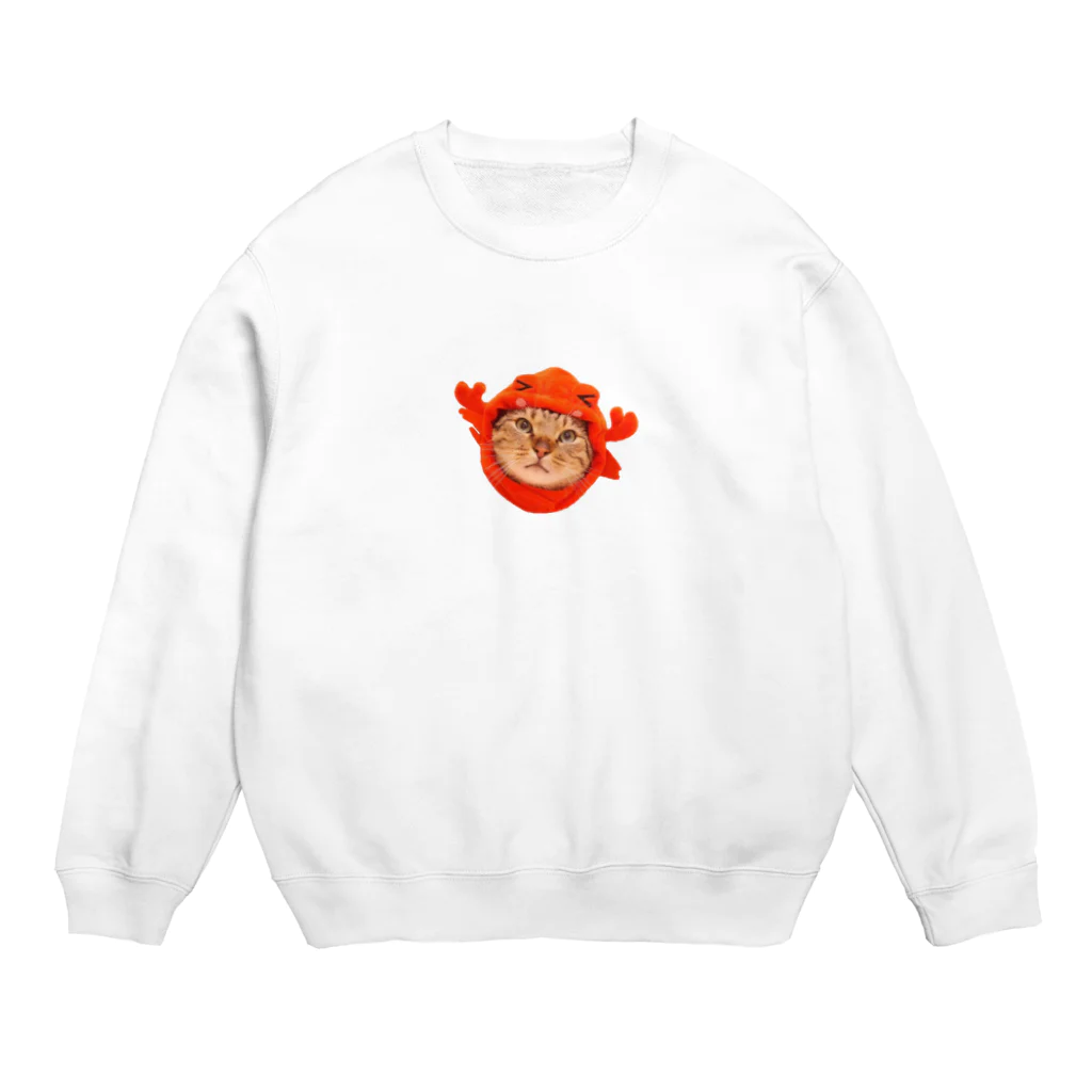 こちょらのカニこちょら Crew Neck Sweatshirt