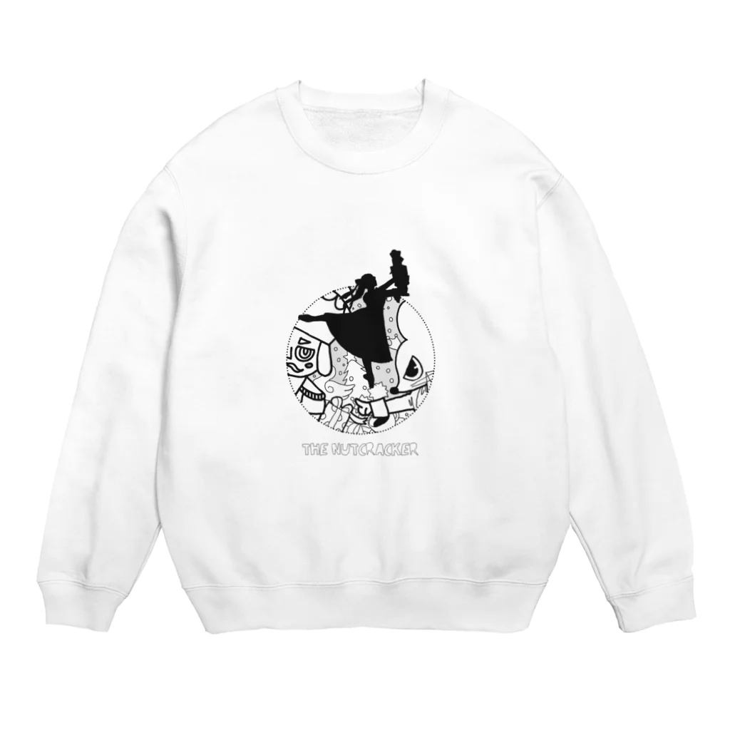 今井康絵公式ショップのくるみ割り人形　バレエ Crew Neck Sweatshirt