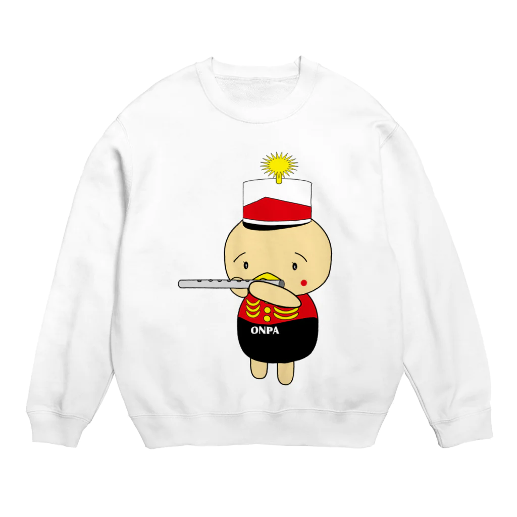 高田万十のオンパ　フルート Crew Neck Sweatshirt