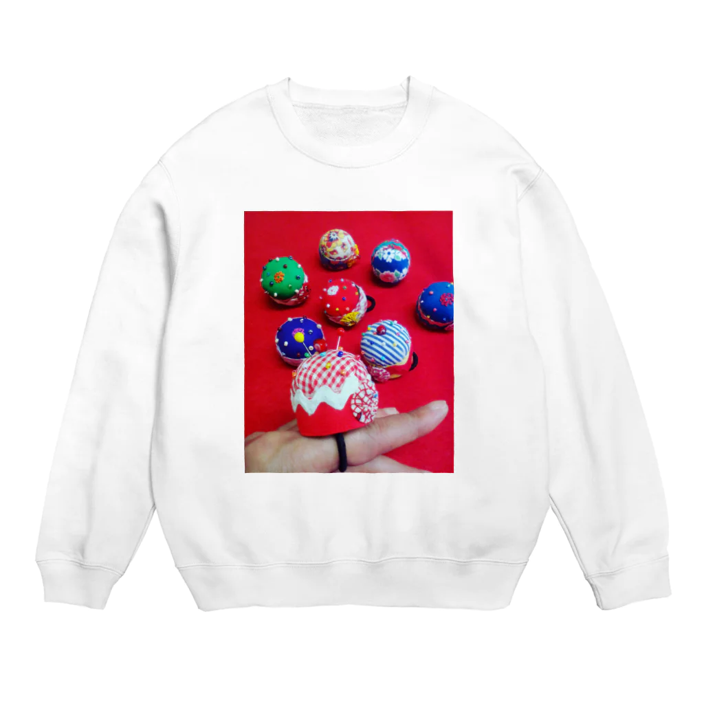 シャナナリンダのリングピンクッション便利だわ～ Crew Neck Sweatshirt