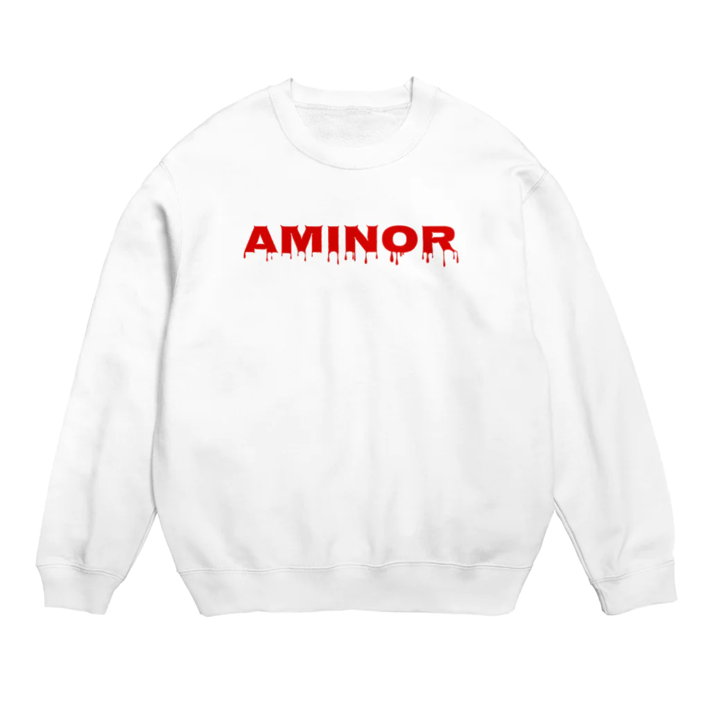 AMINOR (エーマイナー)のAMINOR_LOGO2_RED スウェット