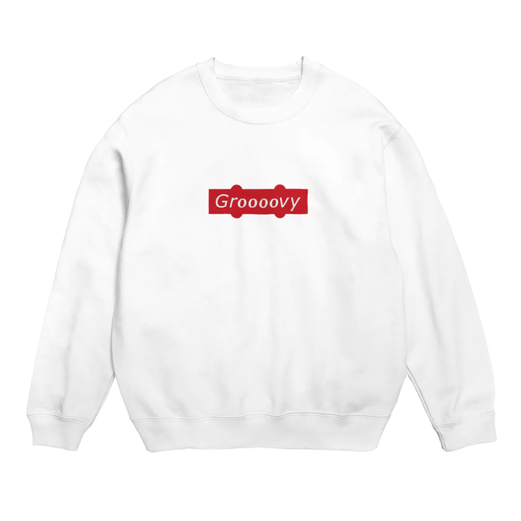 cocoroalのGroooovy - JB Pickup box logo Crew Neck Sweatshirt