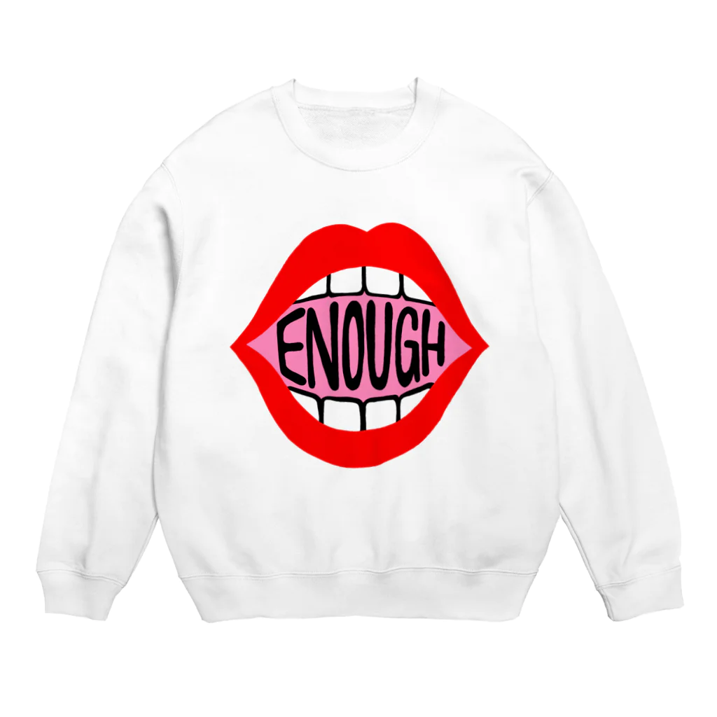 Mieko_KawasakiのENOUGH IS ENOIGH! MOUTH EDITION スウェット