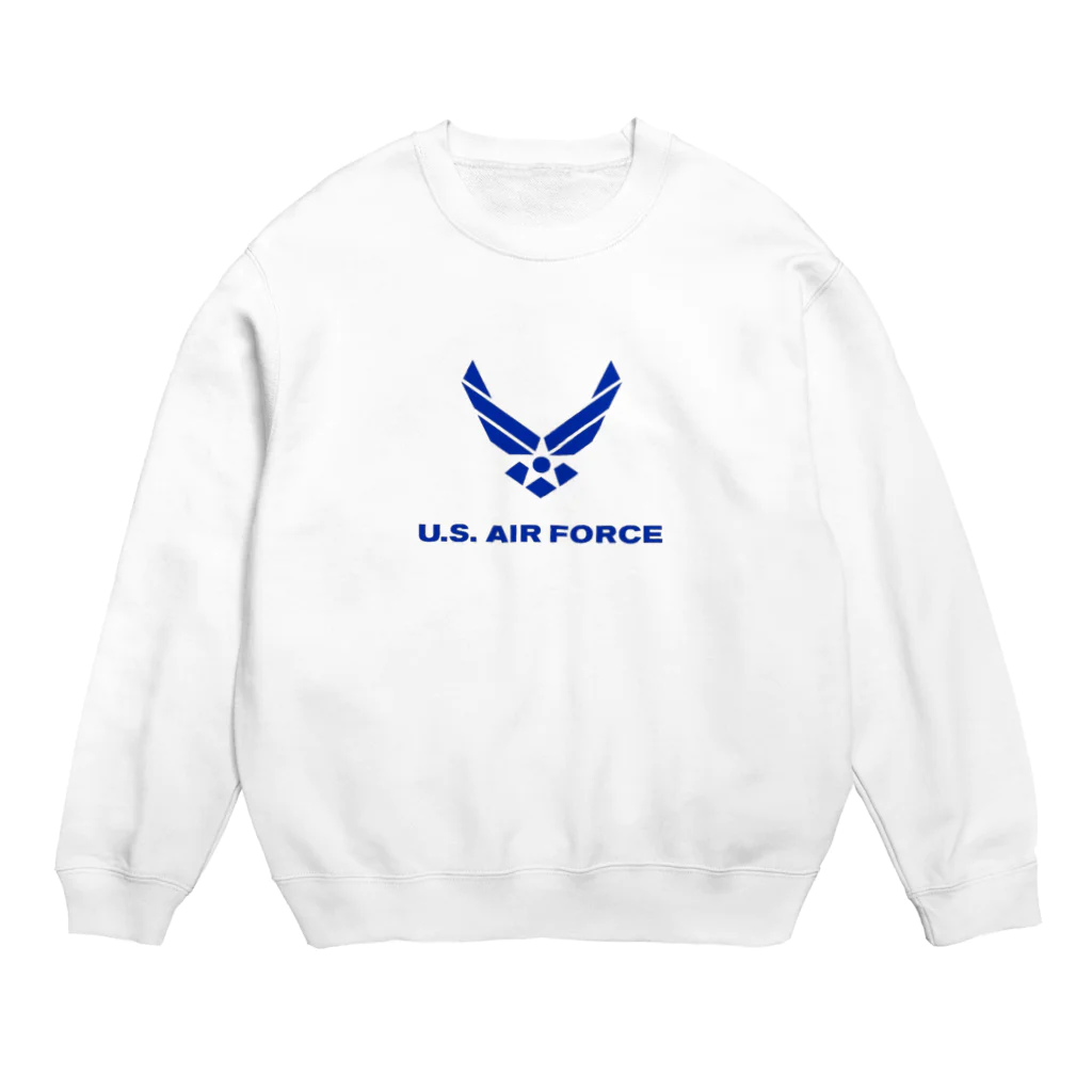 rikunosukeshopのU.S.A.F ロゴ　アイテム Crew Neck Sweatshirt