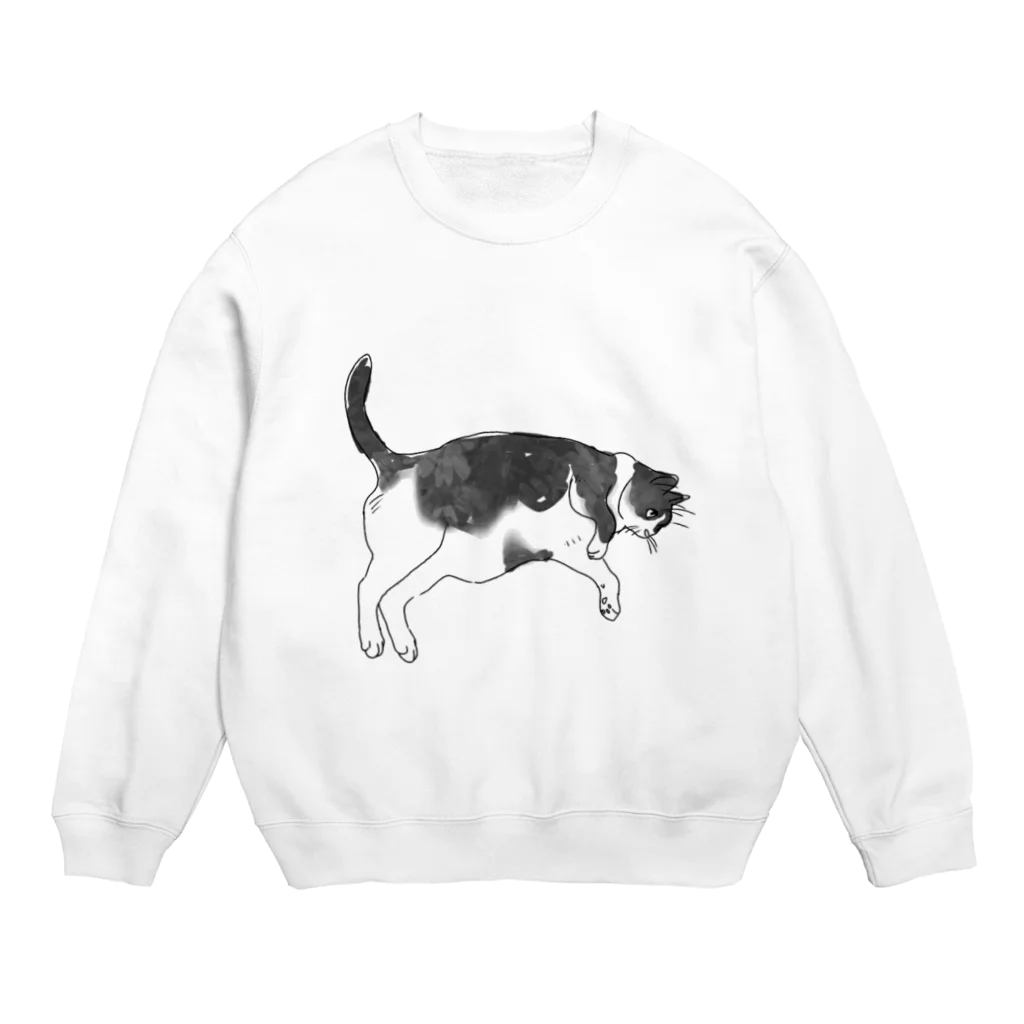 ハチワレくうちゃんのハチワレくうちゃんIV Crew Neck Sweatshirt