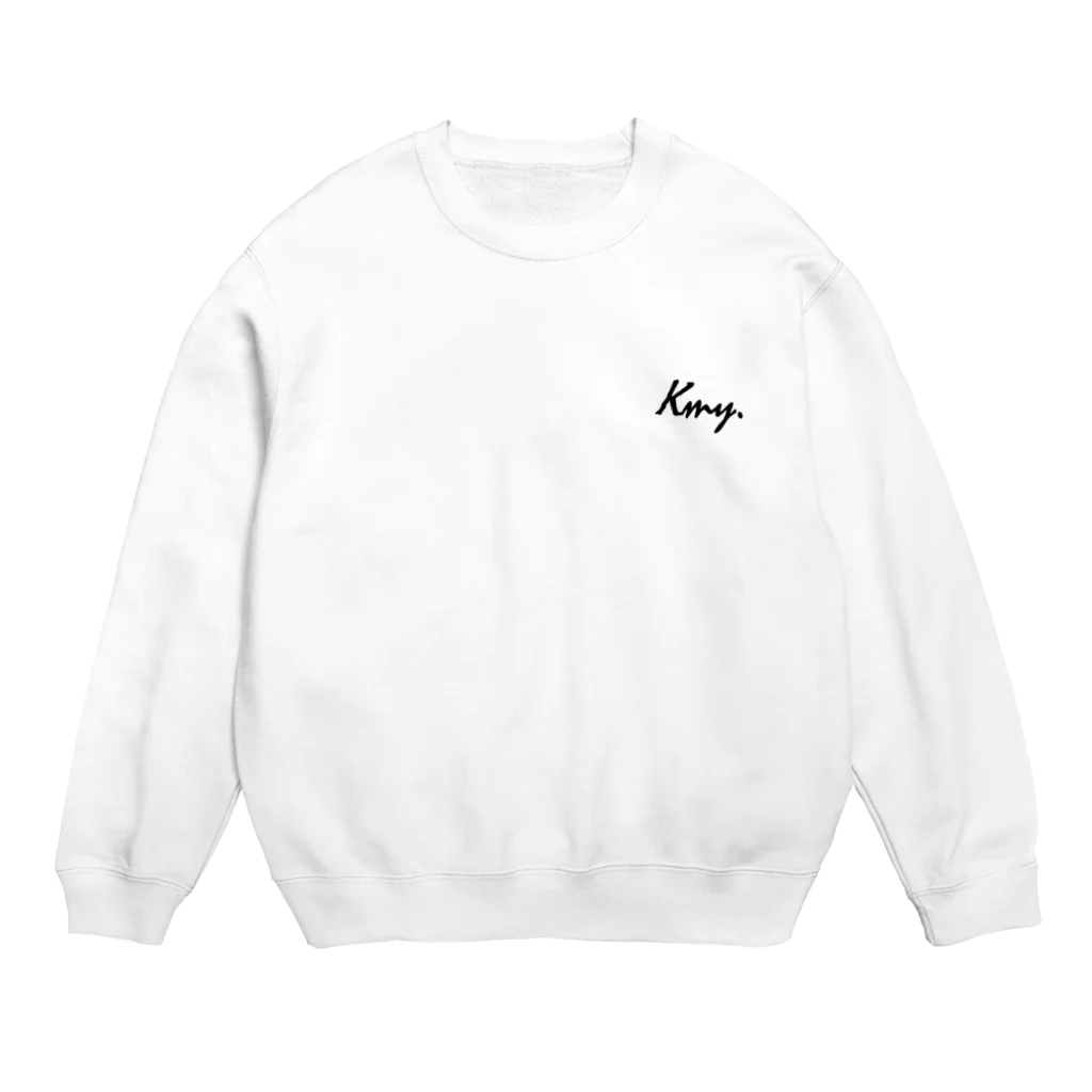 KMY.のKMY.筆記体 Crew Neck Sweatshirt