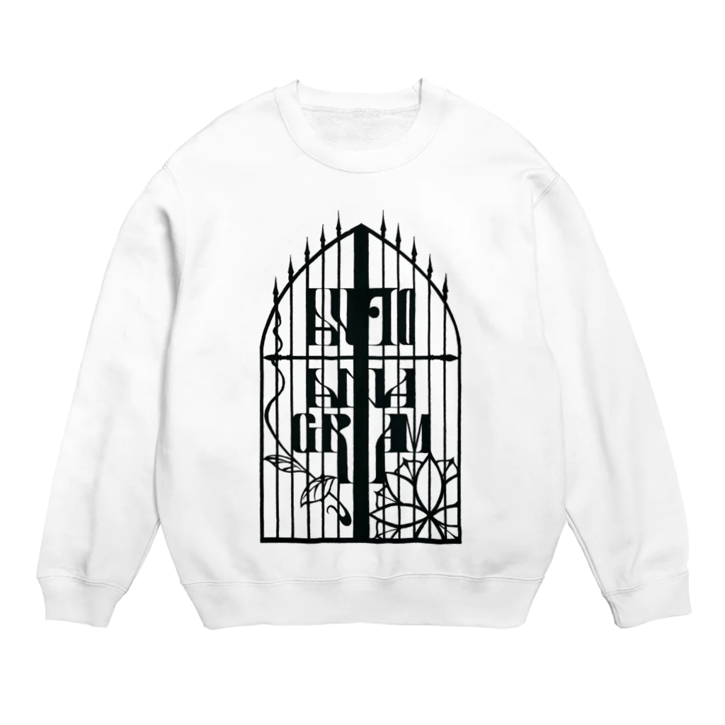 auto-anagramのAA-GATE Crew Neck Sweatshirt