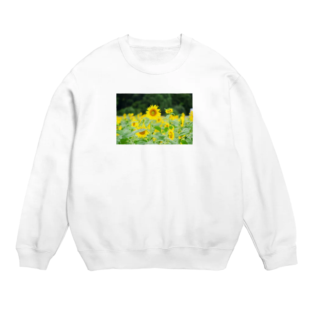 りーこのひまわりちゃん Crew Neck Sweatshirt