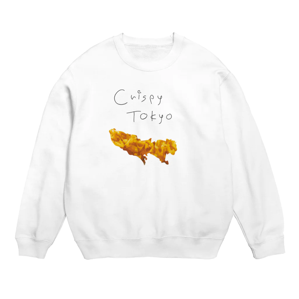 FOOD家のCrispy Tokyo クリスピー×東京 Crew Neck Sweatshirt