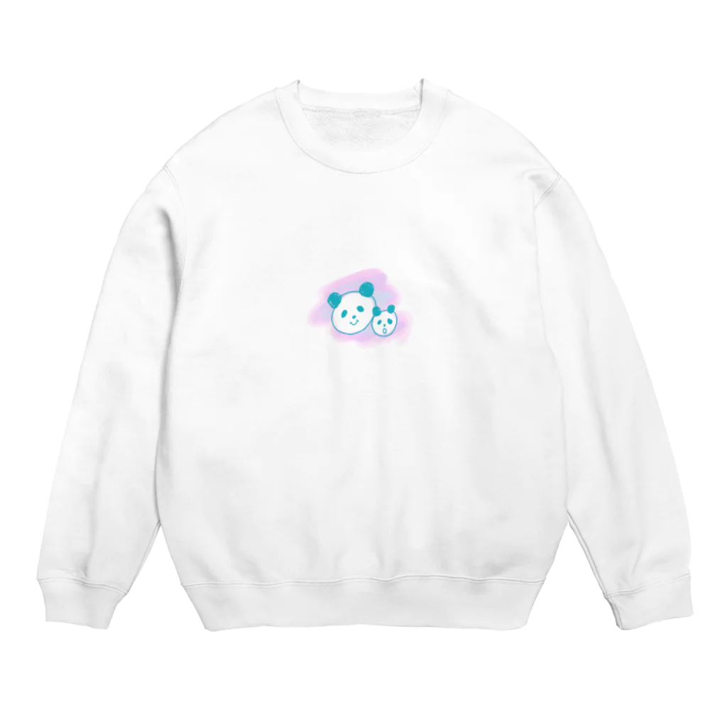 タビーランドの中小パンダ Crew Neck Sweatshirt