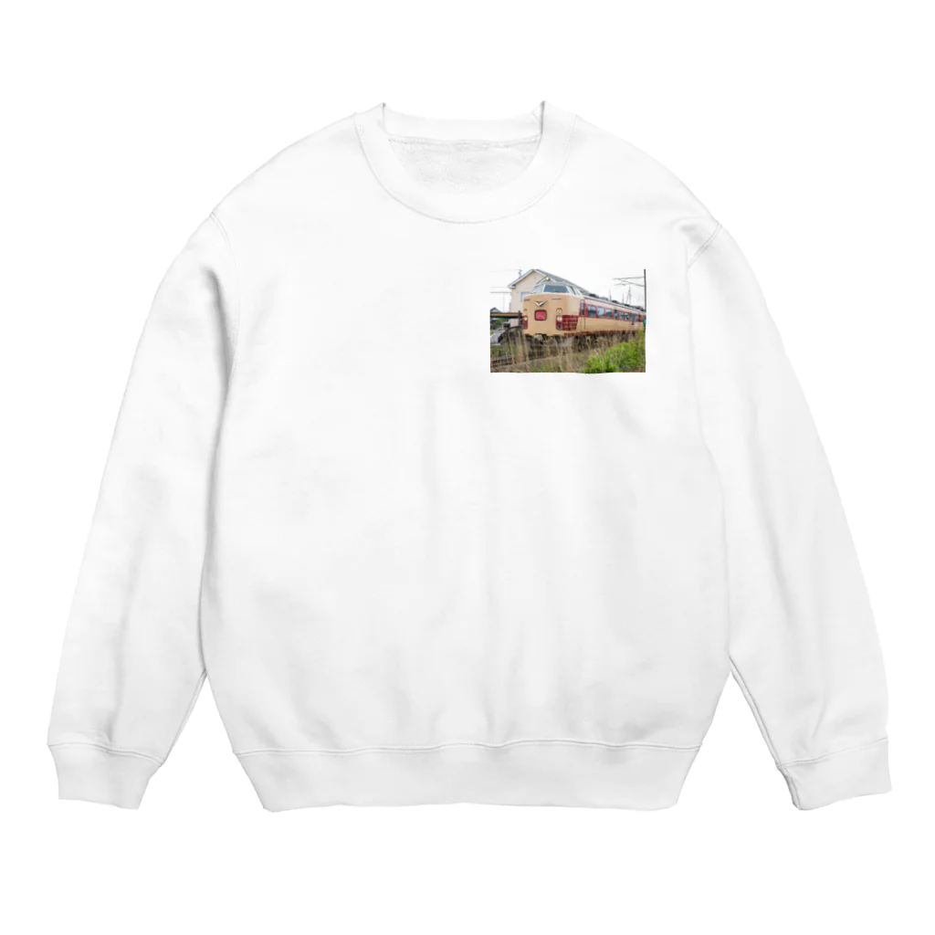 とらじ屋の鉄道 Crew Neck Sweatshirt