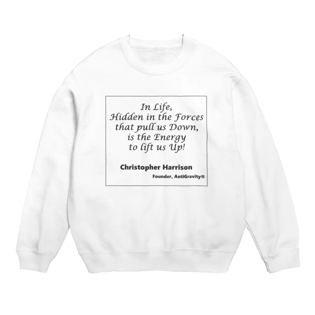 AntiGravityJAPANのCCH名言 Crew Neck Sweatshirt